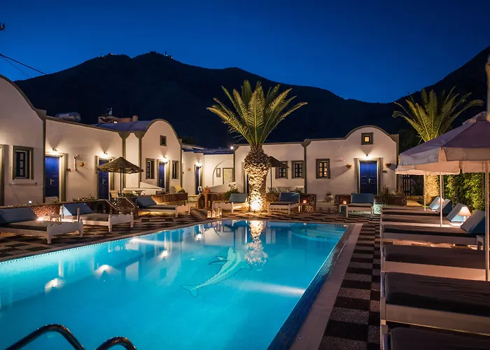 Lägenhetshotell Anezina Perissa (Santorini)